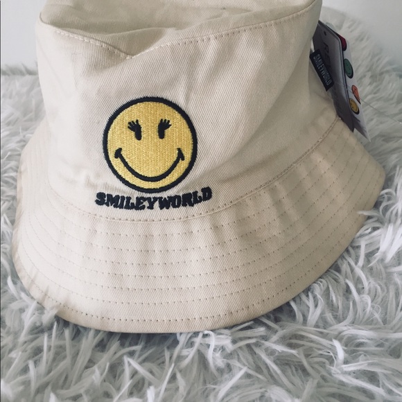 Smiley World Reversible Bucket Hat - Picture 2 of 8